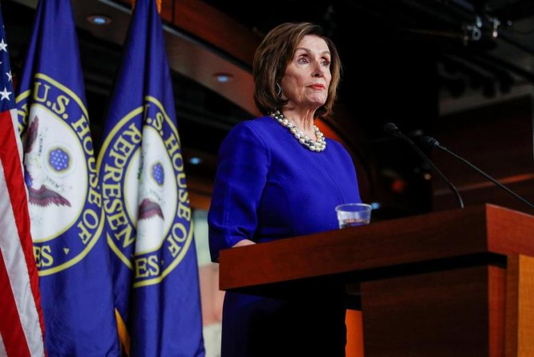 House Speaker Pelosi Fires Back at President Trump, Says ‘I Pray Very Hard for Him’ After His Speech at National Prayer Breakfast