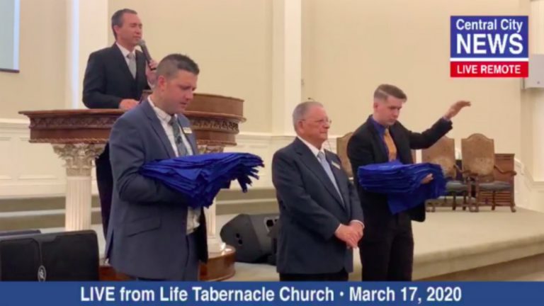 Pentecostal Pastor in Louisiana Won’t Stop Church for Coronavirus