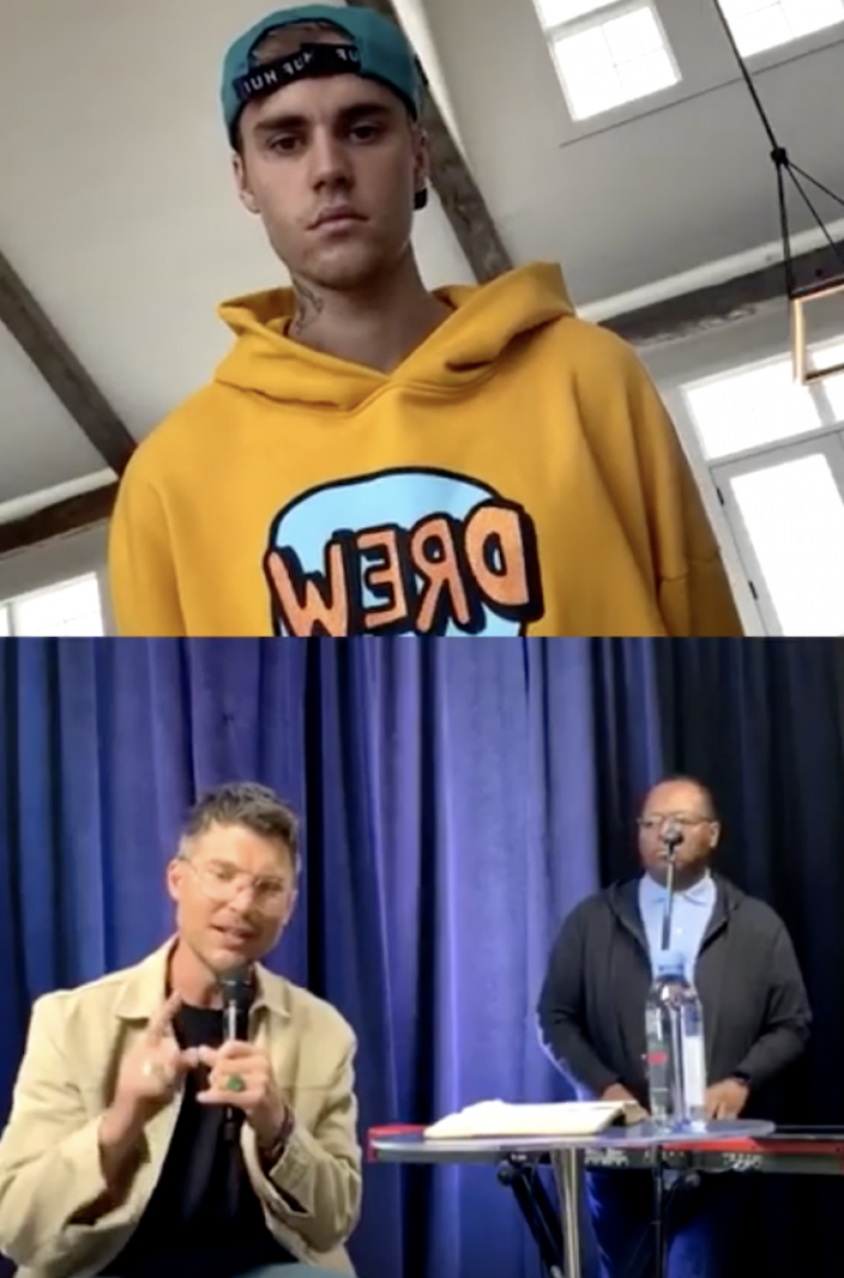 WATCH: Justin Bieber Hosts Church Service With Pastor Judah Smith on Instagram During Coronavirus Self-Isolation