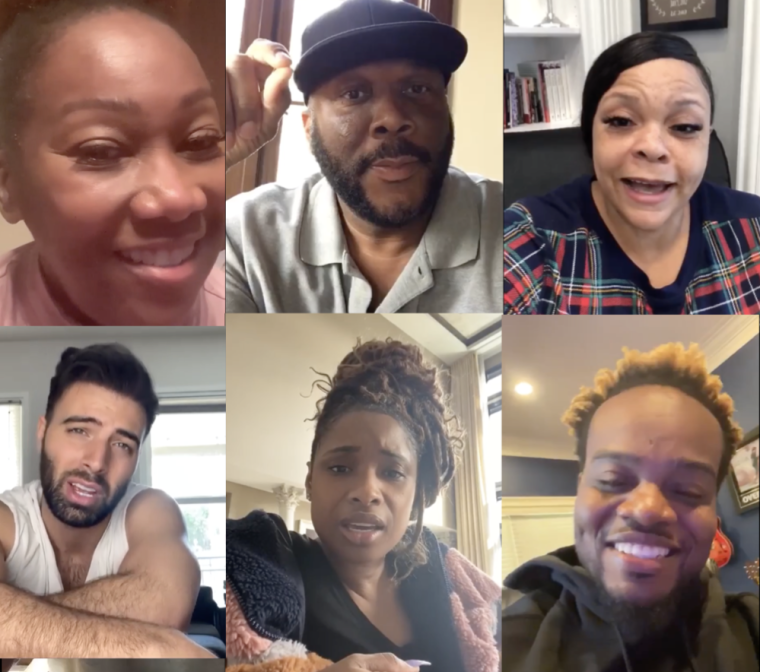 Tyler Perry Enlists Celebrities for ‘He’s Got the Whole World in His Hands’ Challenge