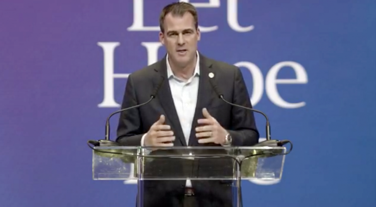 Oklahoma Governor Takes Part in Prayer Event Broadcast Statewide