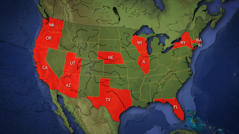 'Be Vigilant, but Don't Panic': 13 US States See Infection as Global Coronavirus Death Toll Passes 3,000