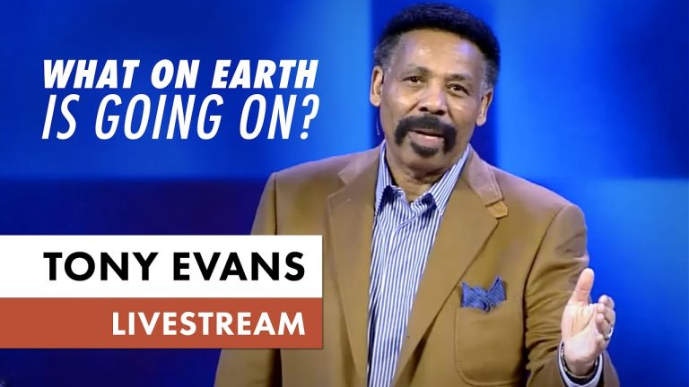 What On Earth Is Going On? – Tony Evans and His Four Children Have Church Around a Table in Their Huge Auditorium With No One Else There and Address Why the Novel Coronavirus Plague