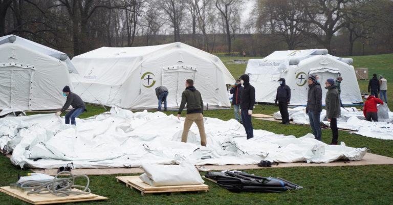 Samaritan’s Purse Sets Up Coronavirus Field Hospital in New York City