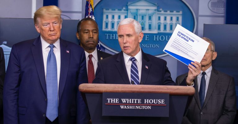 Trump, Pence Thank Churches for Suspending Services: Americans ‘Are Coming Together’