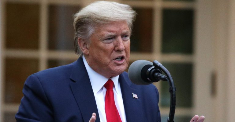‘That’s God Testing Me,’ Trump Says of Virus-Induced Economic Crisis