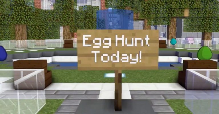 Social Distancing Is No Stumbling Block for Texas Church’s Minecraft Easter Egg Hunt