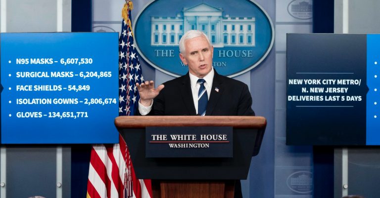 ‘We Do Not Grieve Like Those Who Have No Hope,’ Pence Says of Pandemic during Easter