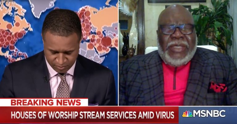 ‘We Need Prayer’: MSNBC Host Asks T.D. Jakes to Pray for Nation on Live TV