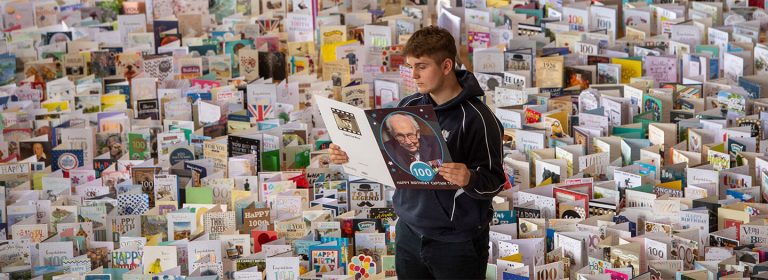 WWII veteran receives 125,000 birthday cards: God uses us as we are, not as we wish to be