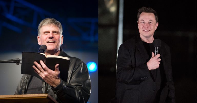 Franklin Graham Offers Supports to Elon Musk for Deciding to Reopen a California Factory despite Lockdown Rules