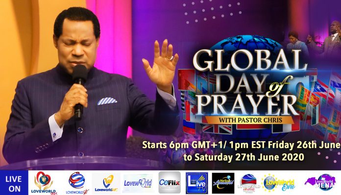 Global Day of PRAYER with Pastor Chris - The Christian Mail