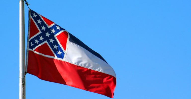 Mississippi To Vote on New Flag Design Featuring a Magnolia, the Phrase ‘In God We Trust’