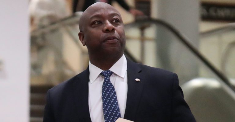 Senator Tim Scott Delivers Emotional Rebuttal after His Bill Is Called ‘Token’