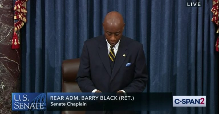 U.S. Senate Chaplain Asks God to ‘Inoculate Our Nation against Hate, Sin and Despair’