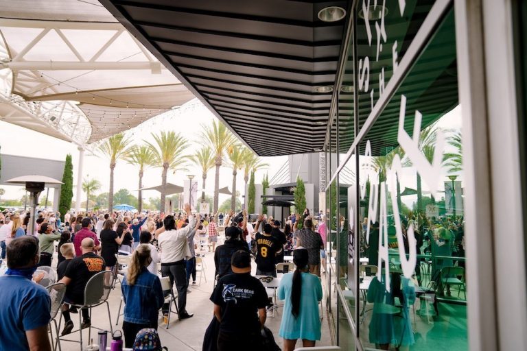 Over 70% of churches holding in-person services with safety measures in place