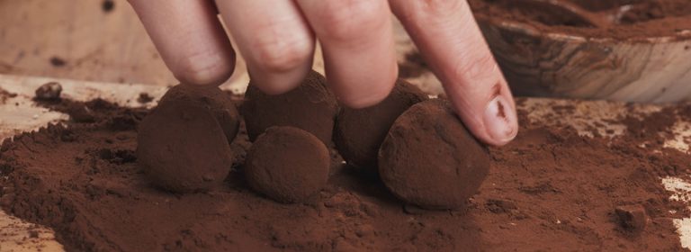 A town is showered with chocolate powder: Good news in the news and the best news of all