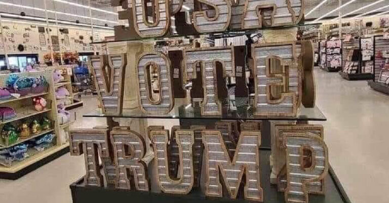 #BoycottHobbyLobby Trends over ‘Vote Trump’ Display