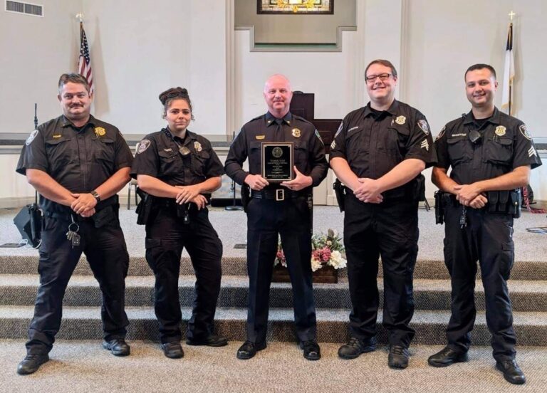 NC church honors local police officers with Visa gift cards, appreciation plaques