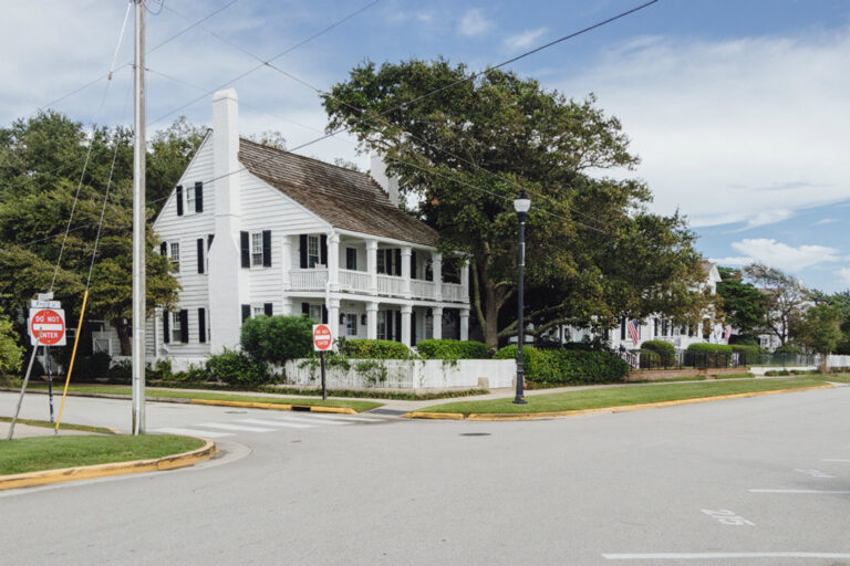 Postcard from Beaufort in coastal North Carolina