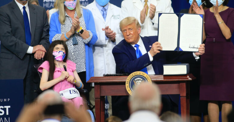 President Trump Signs ‘First-Ever’ Executive Order Protecting Patients with Preexisting Condtions