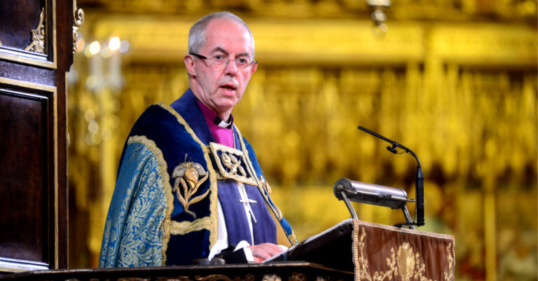 Anglican Archbishop of Canterbury Warns against ‘Treating Church as Politics’