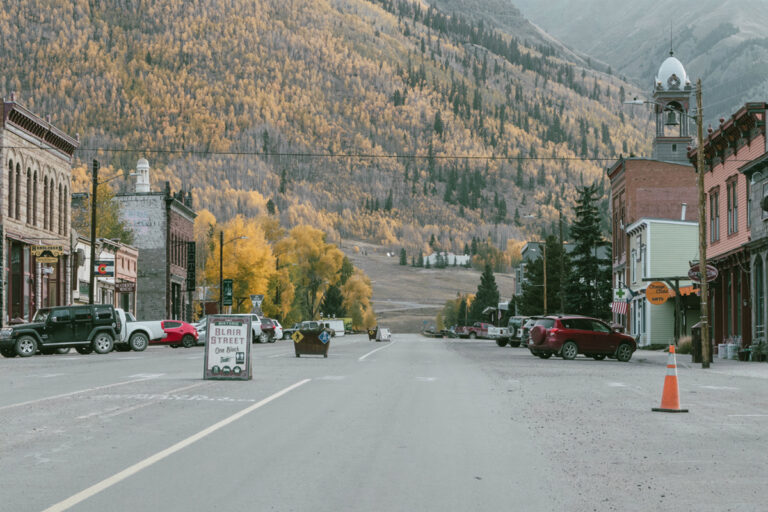 Postcard from the old mining town of Silverton