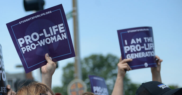 Pro-Lifer Punched in the Face by Abortion Activist during Protests in Washington D.C.