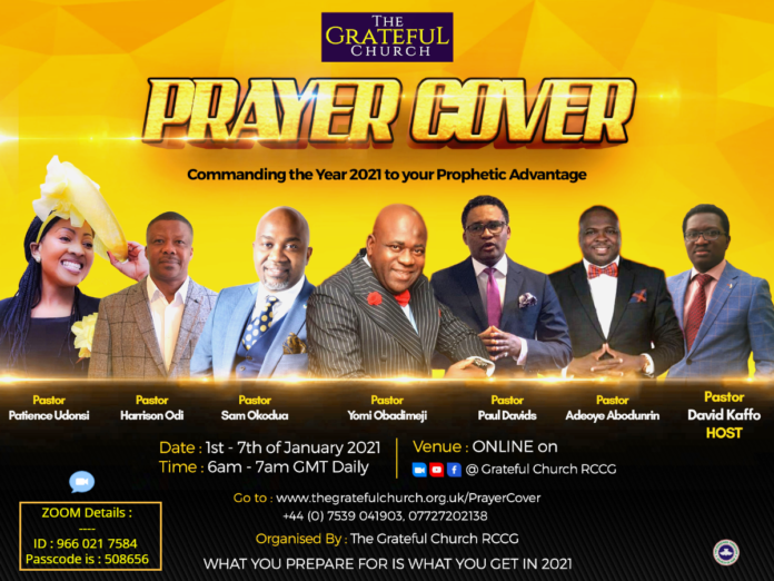 PRAYER COVER by The Grateful Church RCCG - The Christian Mail