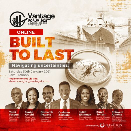 Vantage Forum - Built to Last - The Christian Mail