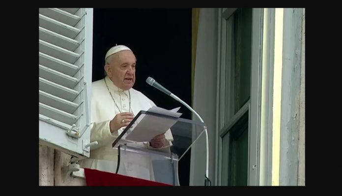 Pope Francis delivers his Angelus address at the Vatican - The Christian Mail