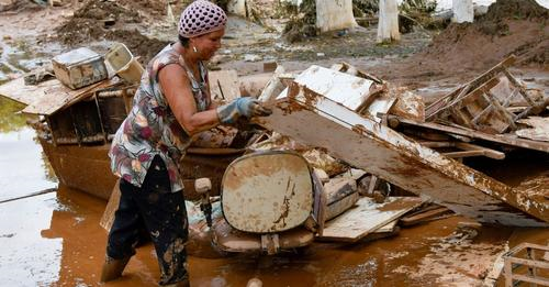 Pope Francis prays for flood victims in Brazil