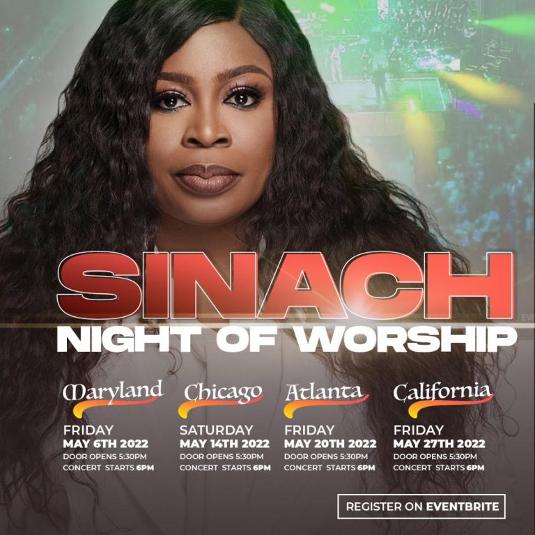 Night of Worship with SINACH - The Christian Mail