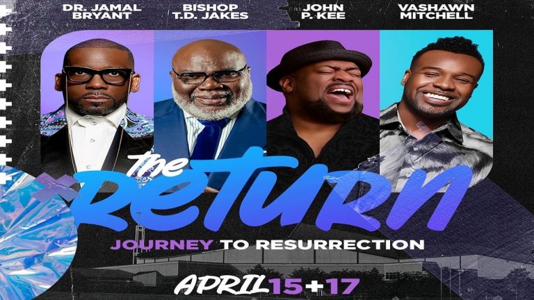 New Birth Announces Bishop T.D. Jakes, John P. Kee for Good Friday Service; VaShawn Mitchell for Resurrection Sunday