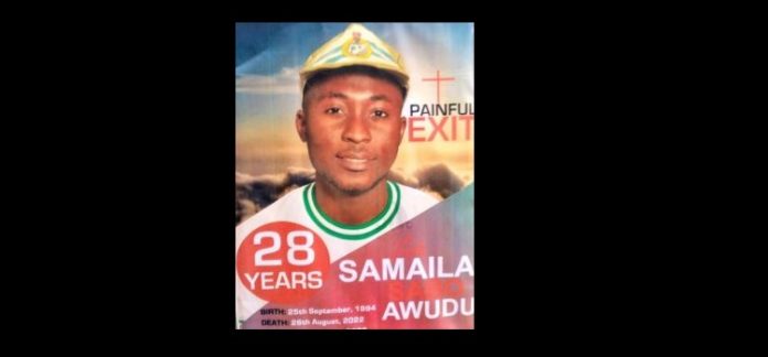 Funeral notice of Samaila Sabo Awudu